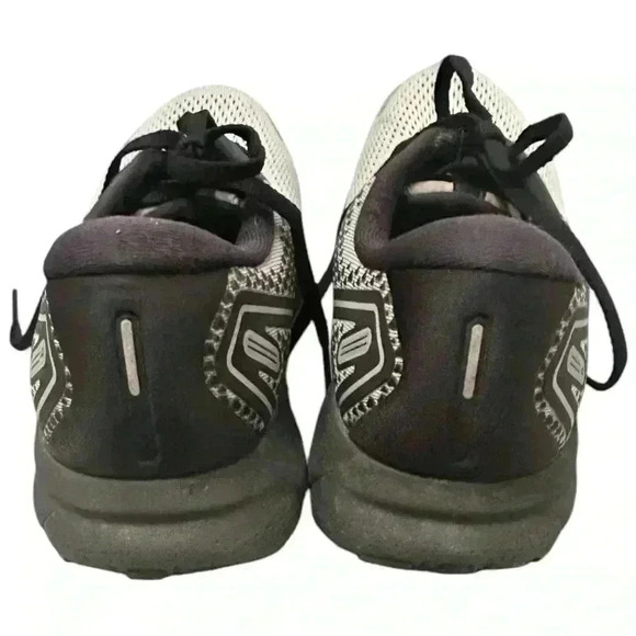 Brooks Ghost 14 Mens Running Shoes Gray Black Athletic Sneakers Size 12 - Picture 7 of 9
